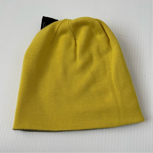 Burton Billboard reversible beanie yellow and green snowboarding hat - Picture 5 of 5